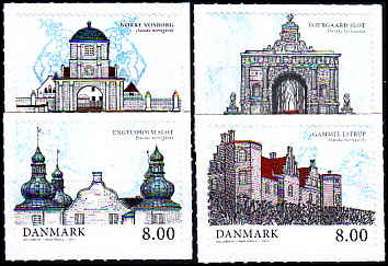Danmark AFA 1654 - 57<br>Postfrisk